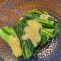 ちんいえ's cooksnap of when they made 菜の花のからし酢みそ和え.