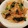 junmomoan♪'s cooksnap of when they made ほうれん草の健康サラダ.