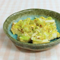 umemodoki's cooksnap of when they made 生揚げとキャベツの卵とじ.