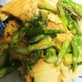 いわみかちゃん's cooksnap of when they made 節約☆厚揚げ豆腐とアスパラのカレー炒め.