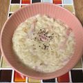 チャンきよ's cooksnap of when they made もち麦のチーズリゾット.