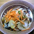 さわしゃわ's cooksnap of when they made ☆いわしの干物（一夜干し）の南蛮漬け☆.