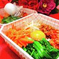 ✽チョコⅠＨ✽'s cooksnap of when they made レンジで＊野菜たっぷりピリ辛ビビンうどん.