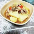 めみたん☆'s cooksnap of when they made 肉じゃが　調味料は寿司酢と出汁醤油だけ.