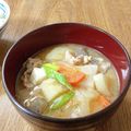 やなぎだまこ's cooksnap of when they made 我が家の味☆生姜たっぷり豚汁♬.