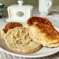 salalasa's cooksnap of when they made イングリッシュマフィン(サワードウ使用).