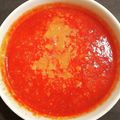 プラハの街並み's cooksnap of when they made トマトジュースとミルクのスープ（鍋不要).