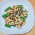 クッキングかぁ♡'s cooksnap of when they made お弁当に⭐アスパラと卵の塩昆布バター炒め.