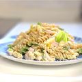 かっちゃん杉's cooksnap of when they made カニカマと野菜のごまマヨ☆マカロニサラダ.