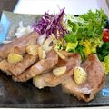 かっちゃん杉's cooksnap of when they made 簡単ご馳走♡豚のガーリックソテー.