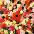 クックHG9V8Y☆'s cooksnap of when they made 海鮮ちらし寿司＆手毬寿司セット盛り付け方.