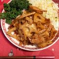 たぁープ〜's cooksnap of when they made 焼き肉のたれで✿シャキ②蓮根と豚バラ丼✿.