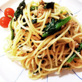 さつき⭐ママ's cooksnap of when they made ぱぱっと簡単ツナほうれん草和風スパゲティ.