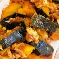 みょーでん's cooksnap of when they made カボチャとクルミのバルサミコサラダ.