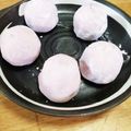 梅さん☆'s cooksnap of when they made レンジで簡単♪いちごの求肥でいちご大福♪.