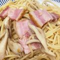 おねんどお母さん's cooksnap of when they made 簡単＊舞茸＆ベーコンの和風パスタ♪.