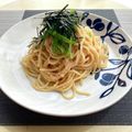 FGO☆'s cooksnap of when they made さっぱり♪大葉のたらこスパ♪.