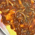 れんどるみん's cooksnap of when they made デミグラスソースの、ふわとろオムライス！.