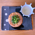 hiroerico's cooksnap of when they made 簡単に【焼きがんもどきの白だし添え】.