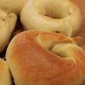 糸へんママ's cooksnap of when they made オーバーナイトベーグル 冷蔵長時間発酵.