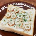 YCHキッチン's cooksnap of when they made 簡単♪ちくわパン風トースト.