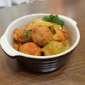 かのと's cooksnap of when they made キャベツと肉だんごのトマト煮込み.