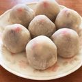 ゆゆゆぱっと's cooksnap of when they made 白玉粉は高いから・・・だんご粉イチゴ大福.