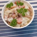 しゅい6's cooksnap of when they made 炊飯器でピラフ風.