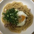 かおり♡♡♡'s cooksnap of when they made 焼鳥玉子麺.
