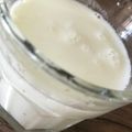 Yokchina's cooksnap of when they made 美味❤甘くてとろ～な我が家のレモン牛乳.