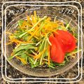 ♪キッチンmama's cooksnap of when they made 大根と水菜のサラダ.