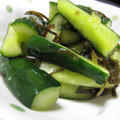 ちばたま's cooksnap of when they made あっというまのきゅうりの漬物♪.