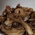 ヨシヨッシー's cooksnap of when they made 舞茸の醤油ガーリックソテー.