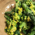 トムの丞's cooksnap of when they made 苦みがおいしい！菜の花の酢味噌かけ.