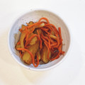 みるくもこ☆'s cooksnap of when they made さつま揚げ入り☆大根と人参のきんぴら.