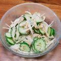 YCHキッチン's cooksnap of when they made 新玉ねぎとツナきゅうりのポンマヨ和え☆.
