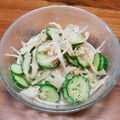 YCHキッチン's cooksnap of when they made 新玉ねぎとツナきゅうりのポンマヨ和え☆.
