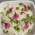 rantana's cooksnap of when they made ♪おこわ♪桜とグリーンピース.