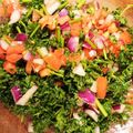 shonanline's cooksnap of when they made 中東のパセリサラダ【タブーレ】.
