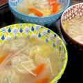 ルぴあ's cooksnap of when they made ｼｬﾝﾀﾝDXで簡単水餃子なべ.