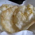 ちばたま's cooksnap of when they made ☆おやつに♬焼売の皮カレーチップス☆.