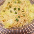 hitomi♪＊'s cooksnap of when they made キャベツとツナマヨのパスタ.