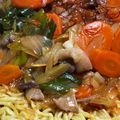 マルコとジーナ's cooksnap of when they made 相葉マナブ☆豚こまと蕪のあんかけ焼きそば.
