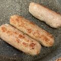 月の影と海's cooksnap of when they made ラップで簡単手作りソーセージ.