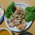 よちりん's cooksnap of when they made ふわぷりっ！エビとはんぺんの塩こんぶ団子.