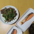 よちりん's cooksnap of when they made 【簡単】牛肉と豆苗のオイスター炒め.