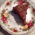 クック5V1ACW☆'s cooksnap of when they made 材料３つ！濃厚チョコチーズスフレケーキ.