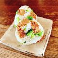 ちゃちゃまる26's cooksnap of when they made 栄養＆ボリューム満点☆唐揚げおにぎり.