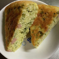 クック6Y819O☆'s cooksnap of when they made 炊飯器で簡単 春菊のチーズ ケーク・サレ.