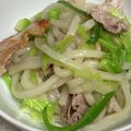 yummy?'s cooksnap of when they made 香味焼きうどん.